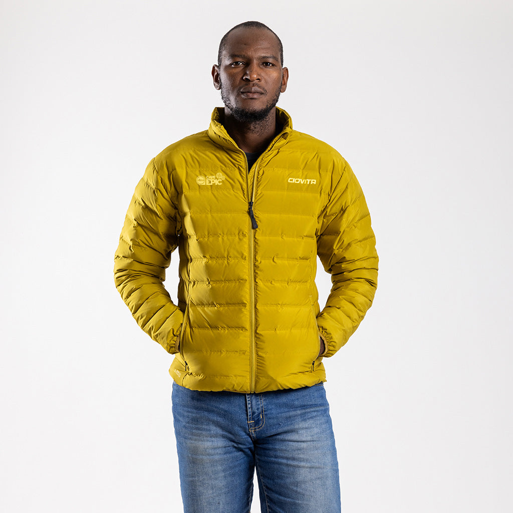 Men&#39;s Absa Cape Epic 2024 Puffer Jacket ( Mustard)