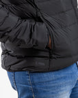 Men's Down Puffer Jacket (Black)