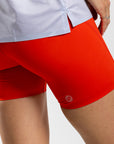 Women's 6 Inch Training Tights (Flame)