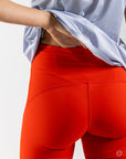 Women's 6 Inch Training Tights (Flame)