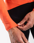 Men's Librio Long Sleeve Race Fit Jersey (Tangerine)
