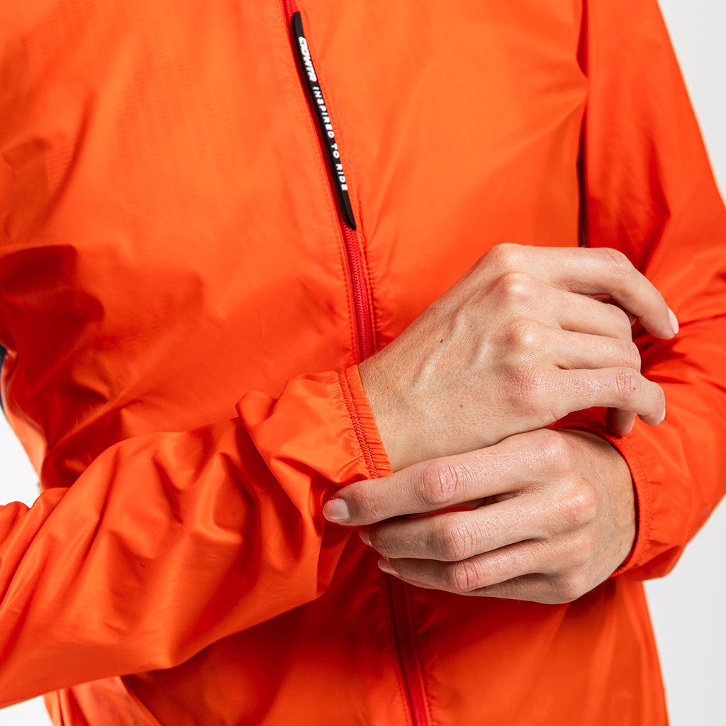 Women's Alto Corsa Windproof Jacket (Orange)