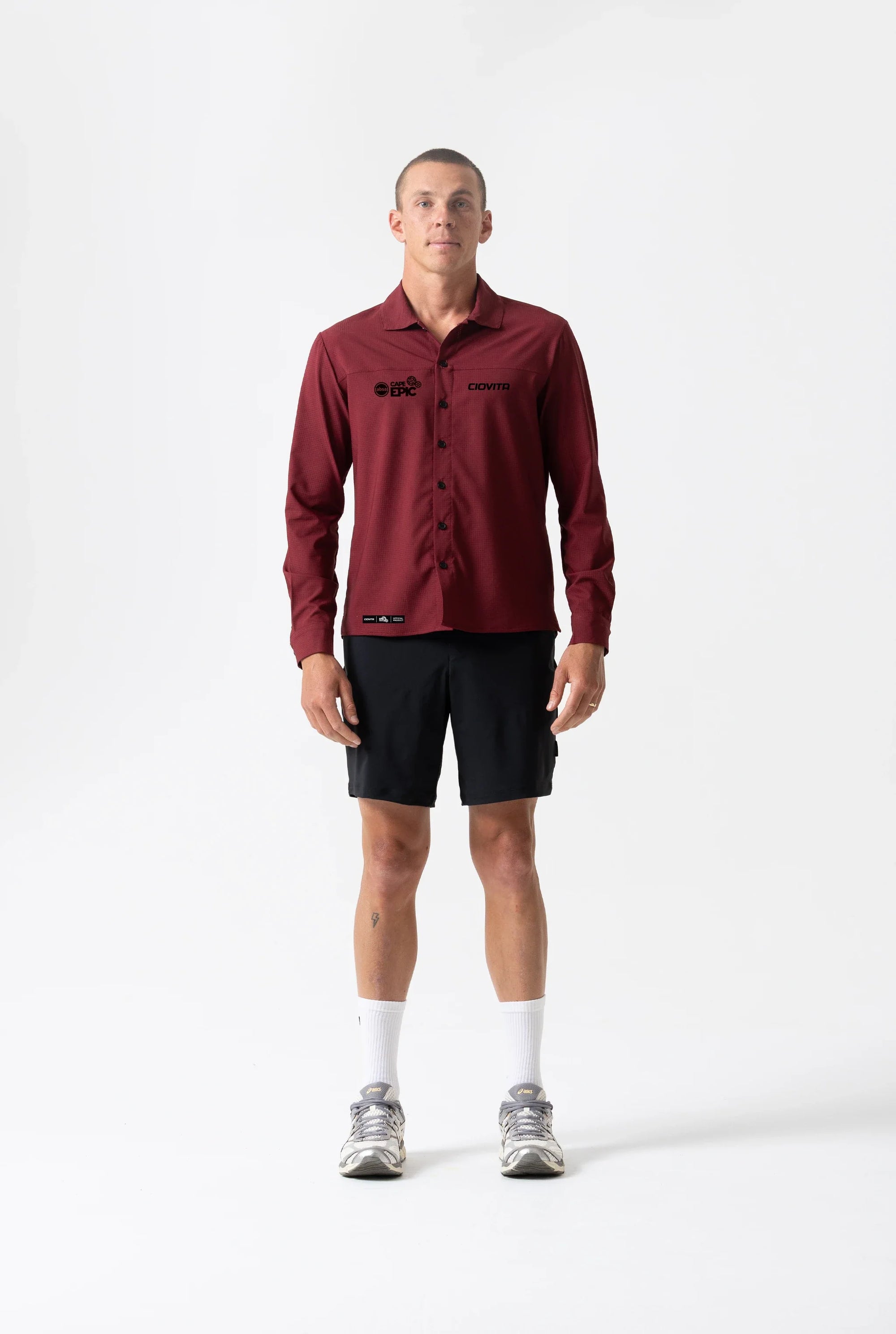 Men's Absa Cape Epic Adventure Shirt (Maroon)