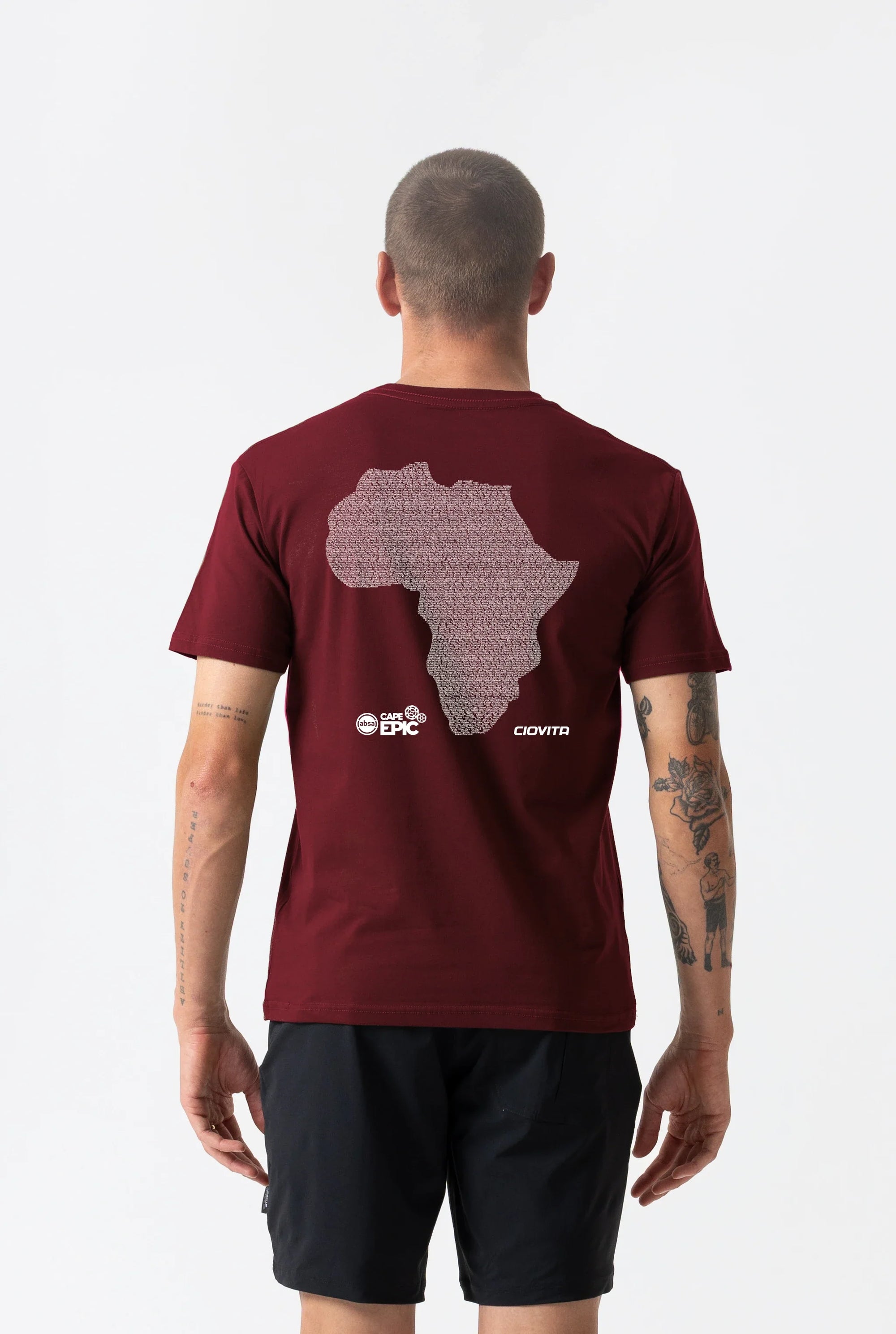Men's Absa Cape Epic Name T Shirt (Maroon)