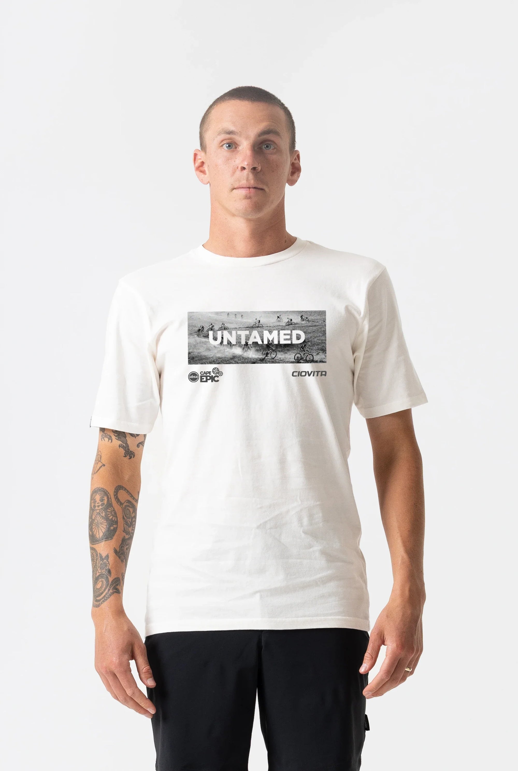 Men's Absa Cape Epic Landscape T Shirt (Ivory)