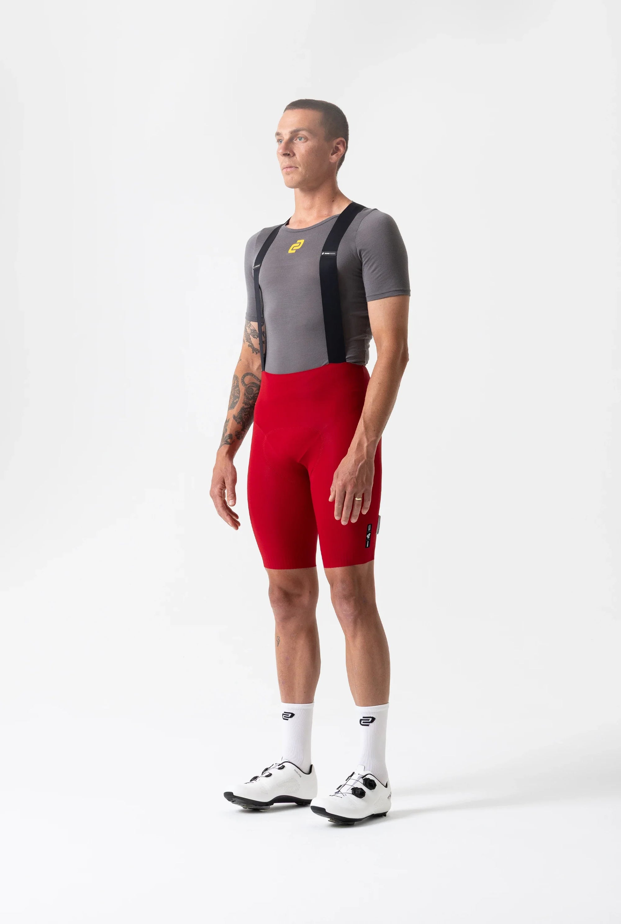 Men's Absa Cape Epic Supremo Velocé Bib Shorts 2.0 (Red)
