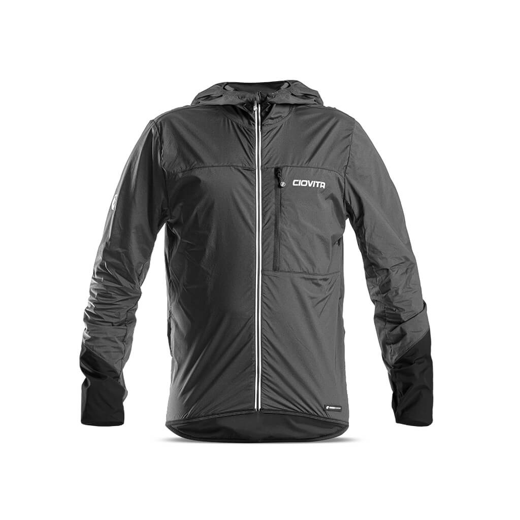 Men&#39;s Trovare Lightweight Gravel Jacket (Charcoal)