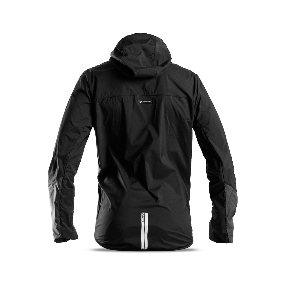 Men&#39;s Trovare Lightweight Gravel Jacket (Black)