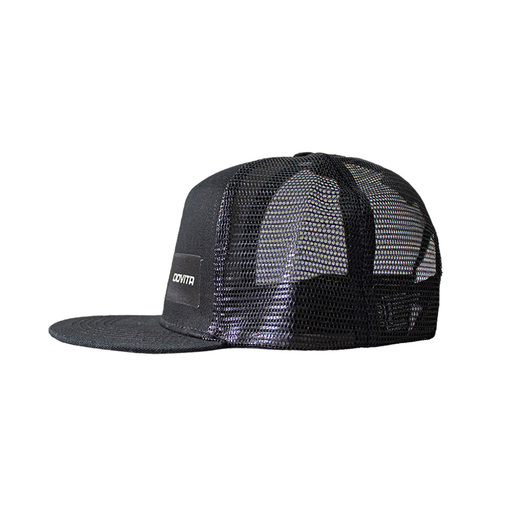 Black Trucker Cap