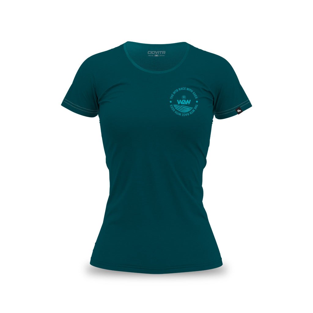 Women's FNB Wines2Whales T Shirt (Teal) | T Shirt |Ciovita Australia